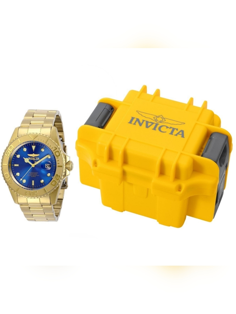 BNWT🎁 Invicta Pro Diver Quartz Watch & Invicta 1-Slot Dive Impact Watch Case